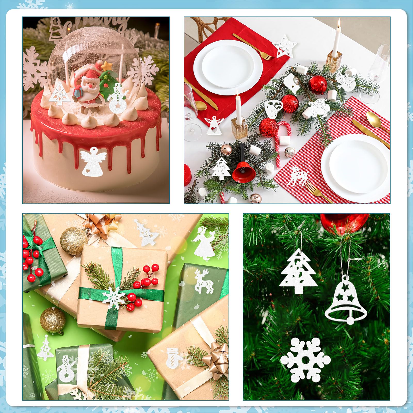 howaf-table-decorations-holzanh-nger-weihnachten-100-st-ck image 5