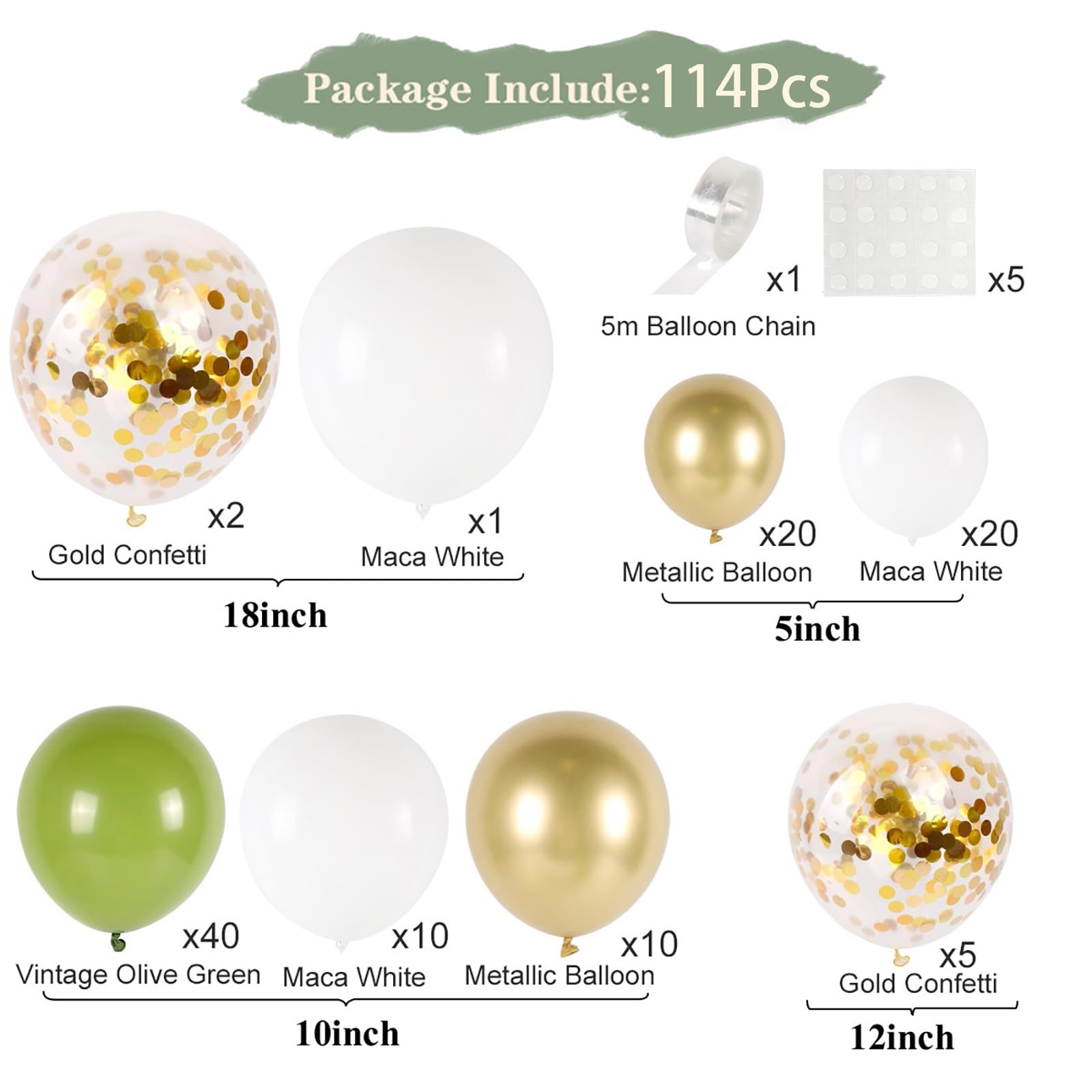 qifu-ballon-girlande-a-gr-n-ballongirlande-gr-n-wei-gold image 3
