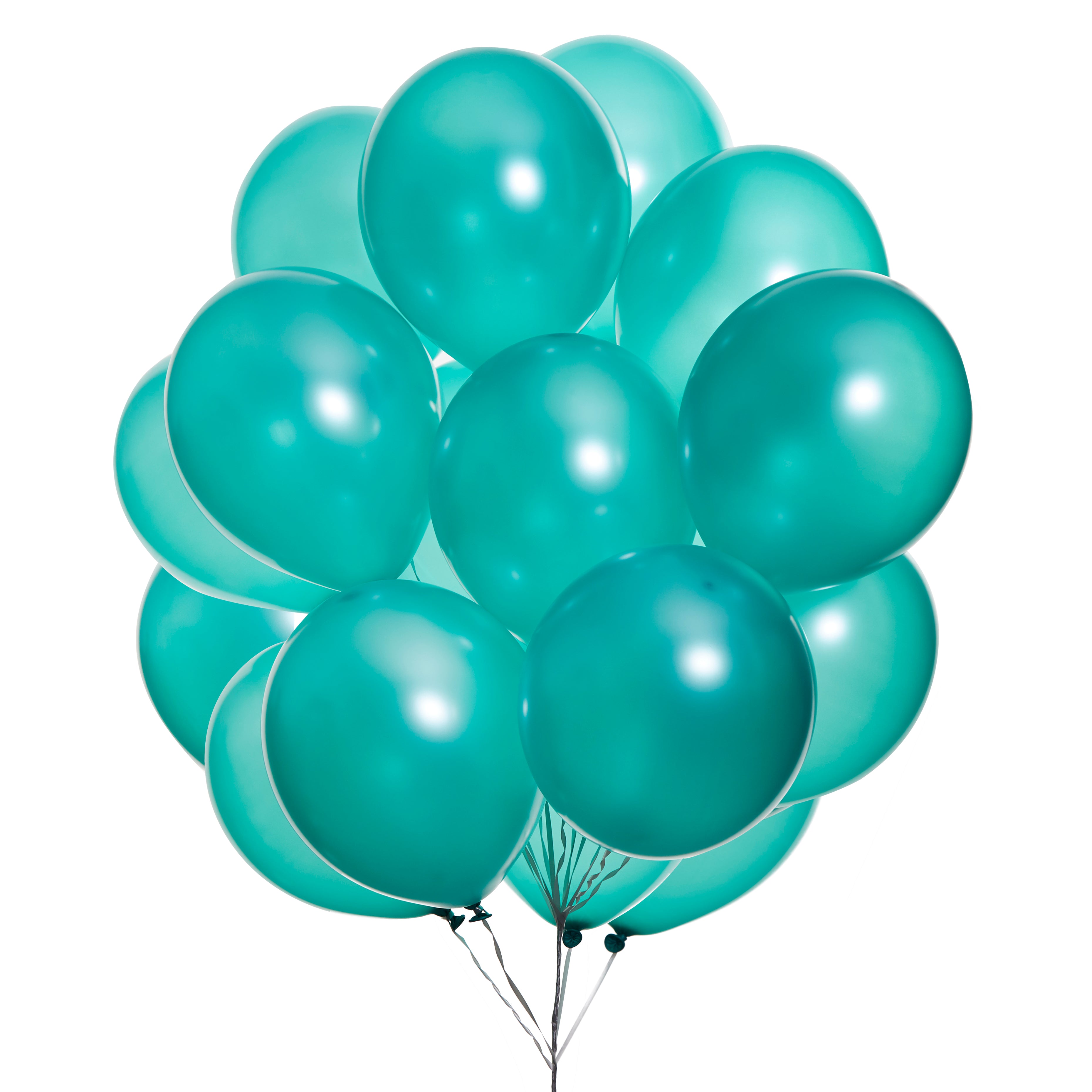 green-paw-metallic-balloons-luftballons-gr-n-25-st-ck-helium image 5