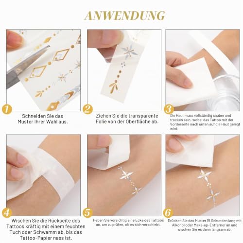 howaf-gold-tattoo-metallic-flash-tempor-r-8-bl-tter-glitzer image 8