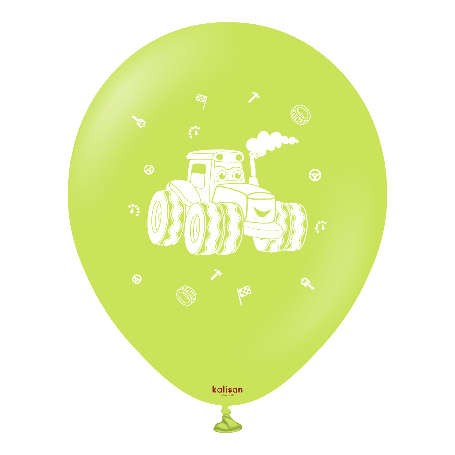 kalisan-party-theme-vehicles-luftballons-25-st-ck-bunt image 4
