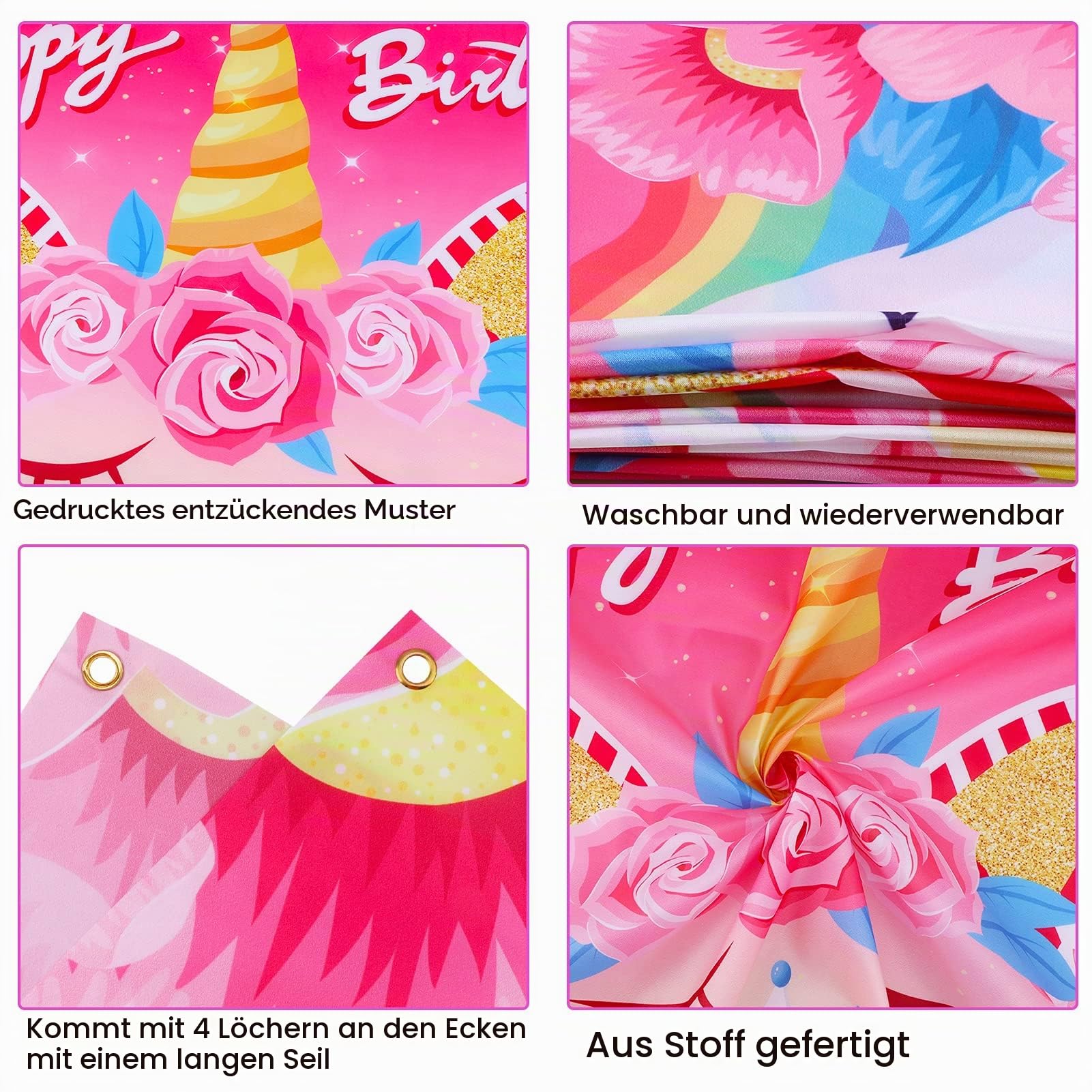 howaf-einhorn-happy-birthday-banner-stoff-185x110-cm image 3