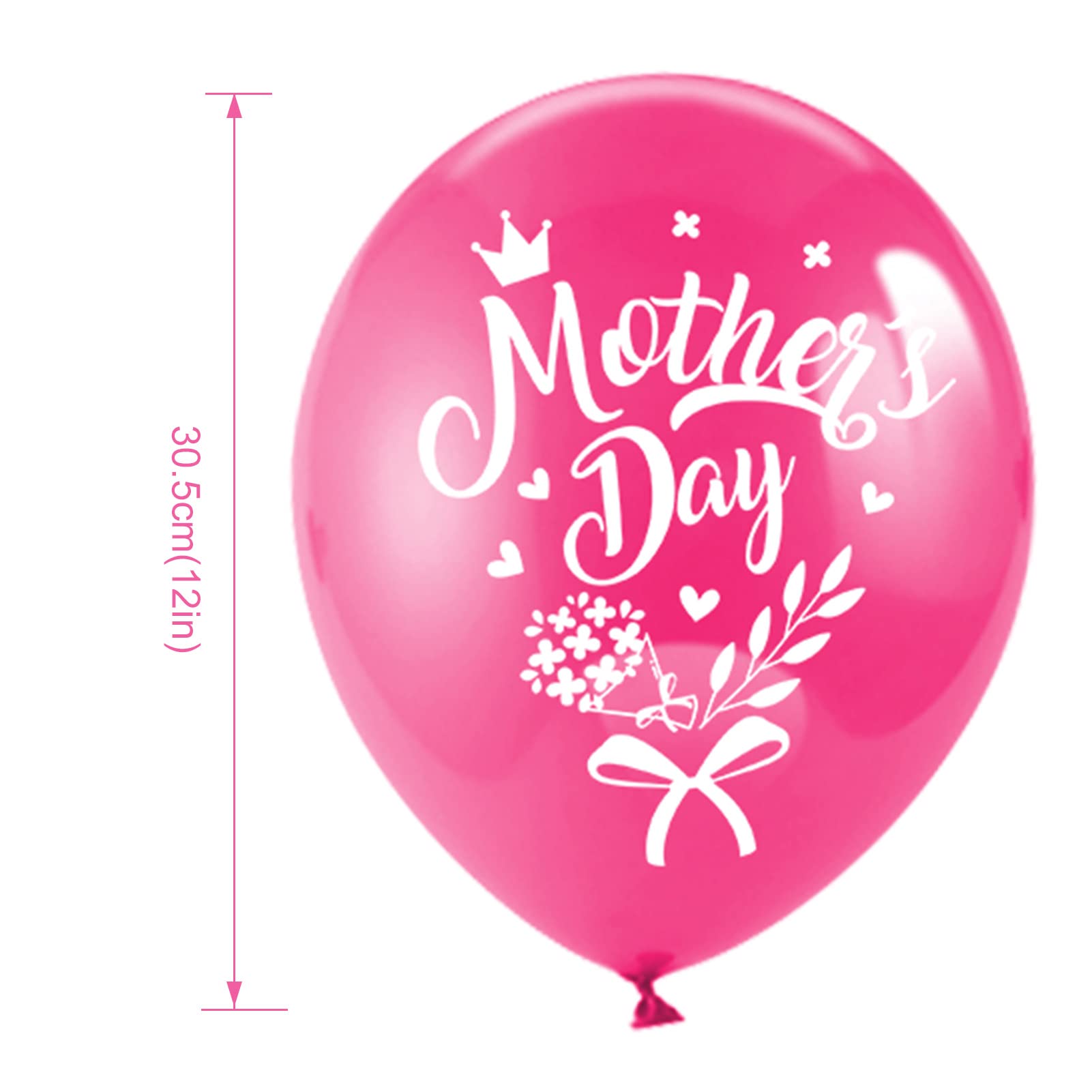 howaf-muttertag-luftballons-rosa-32er-set-happy-mothers-day image 3