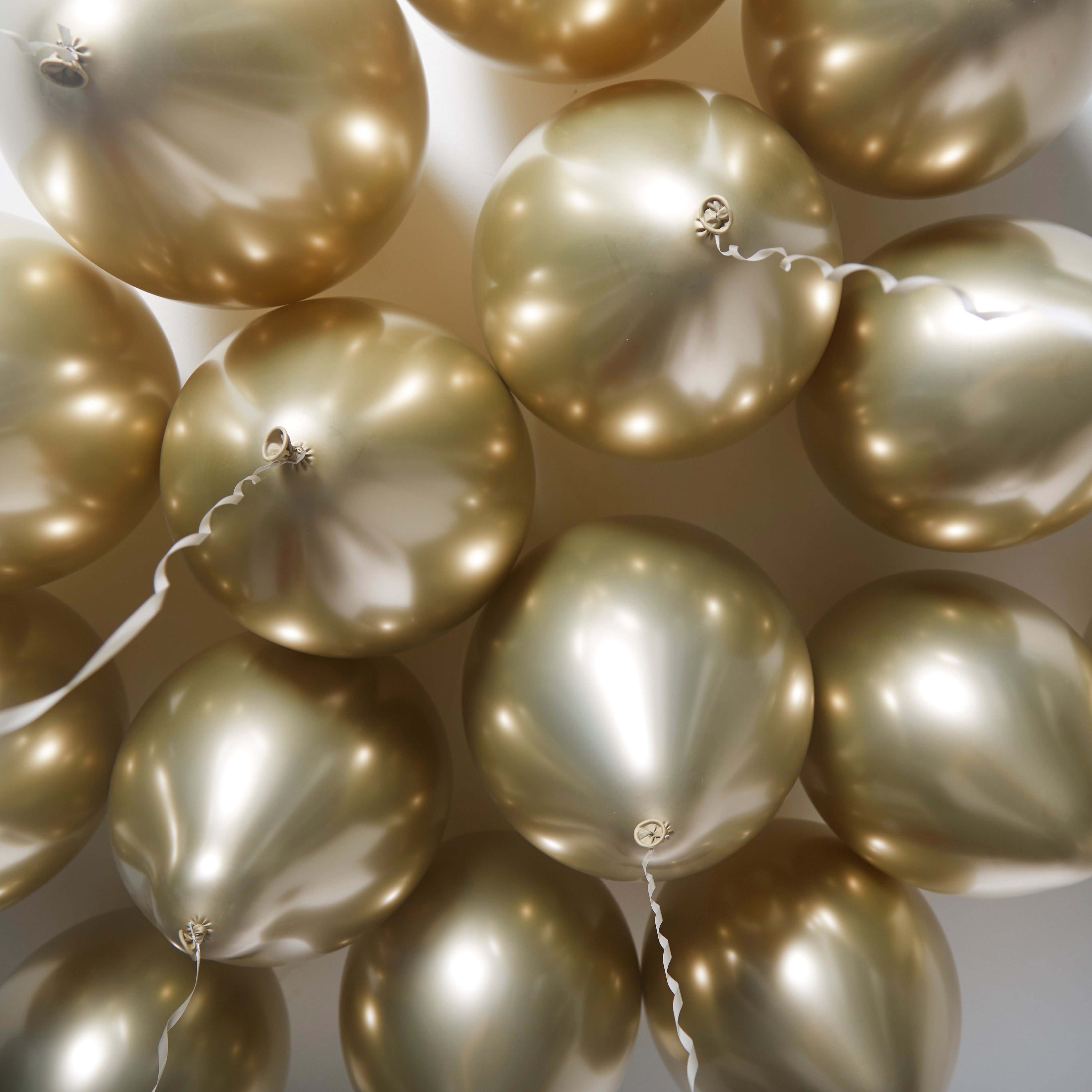 green-paw-glossy-balloons-luftballons-gold-50-st-ck-gl-nzend image 4