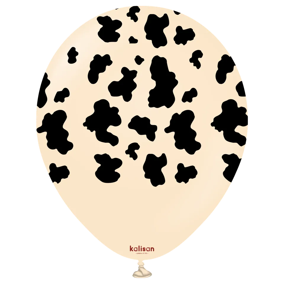 kalisan-safari-theme-cow-blush-luftballons-12-zoll-25-st-ck image 1
