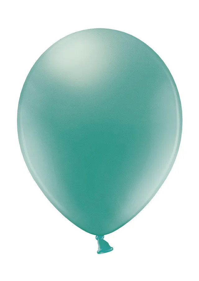green-paw-glossy-balloons-luftballons-gr-n-25-st-ck-helium image 1