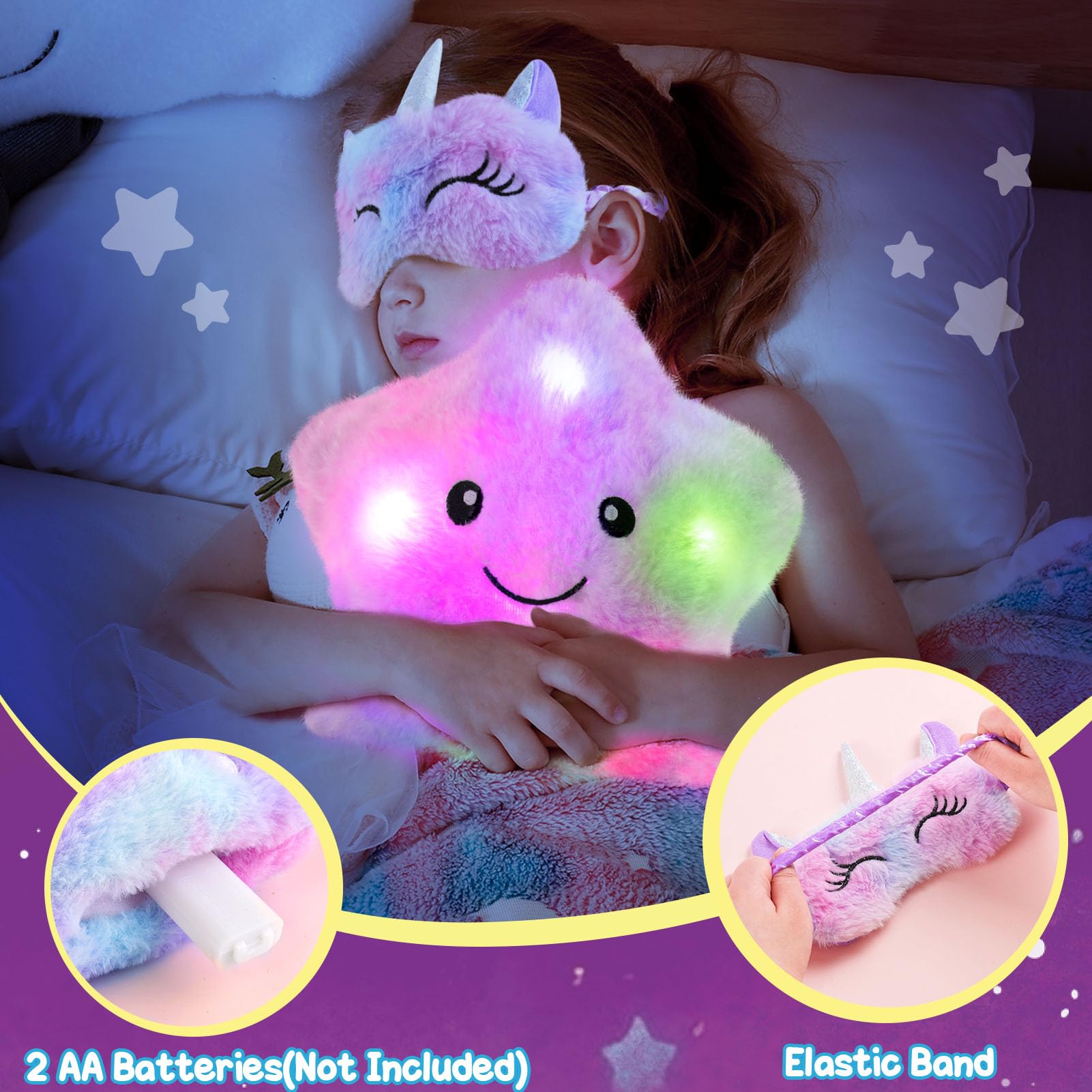 tacobear-einhorn-geschenkset-m-dchen-mit-kissen-tagebuch image 4
