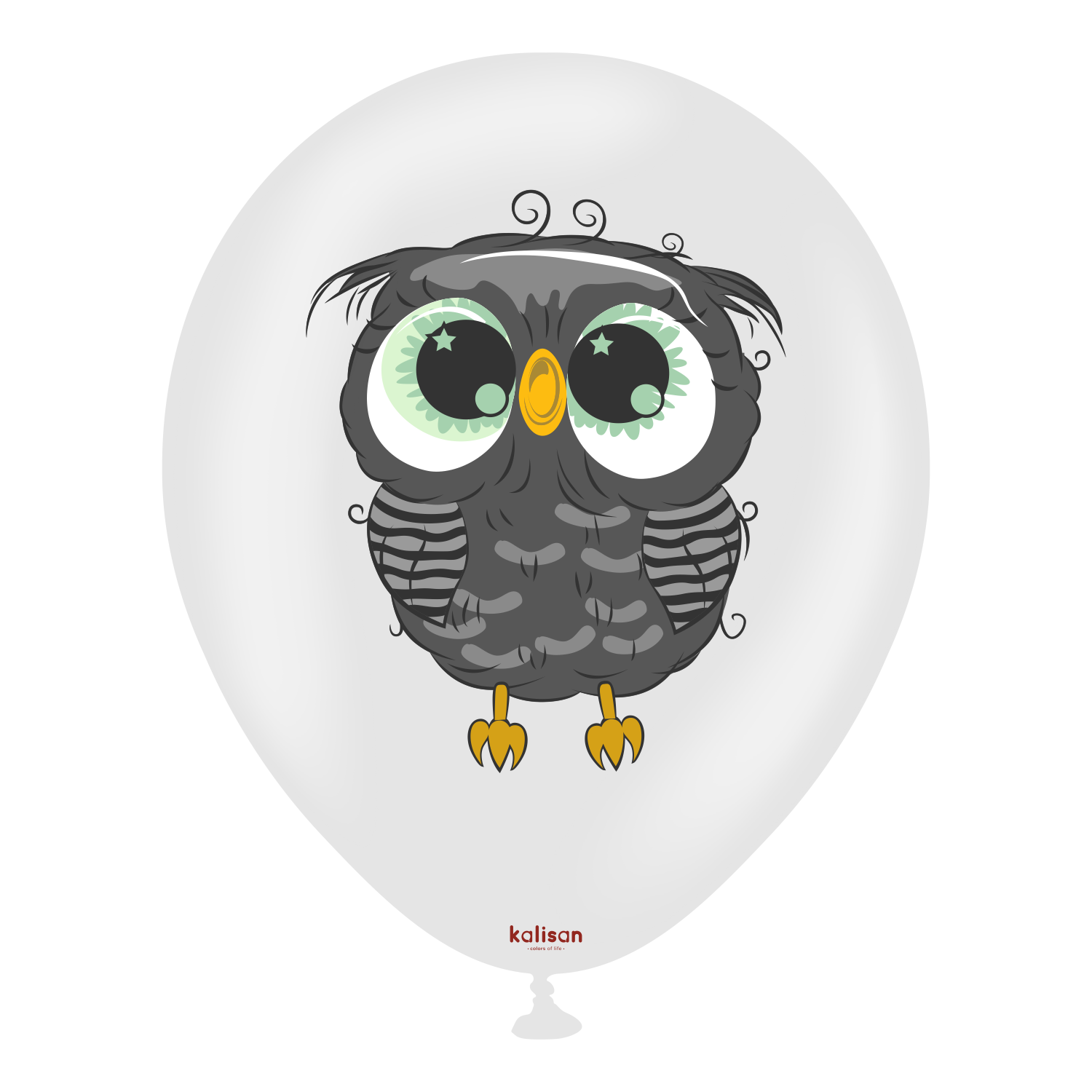 kalisan-animals-owl-luftballons-25-st-ck-12-eule-pastell image 3