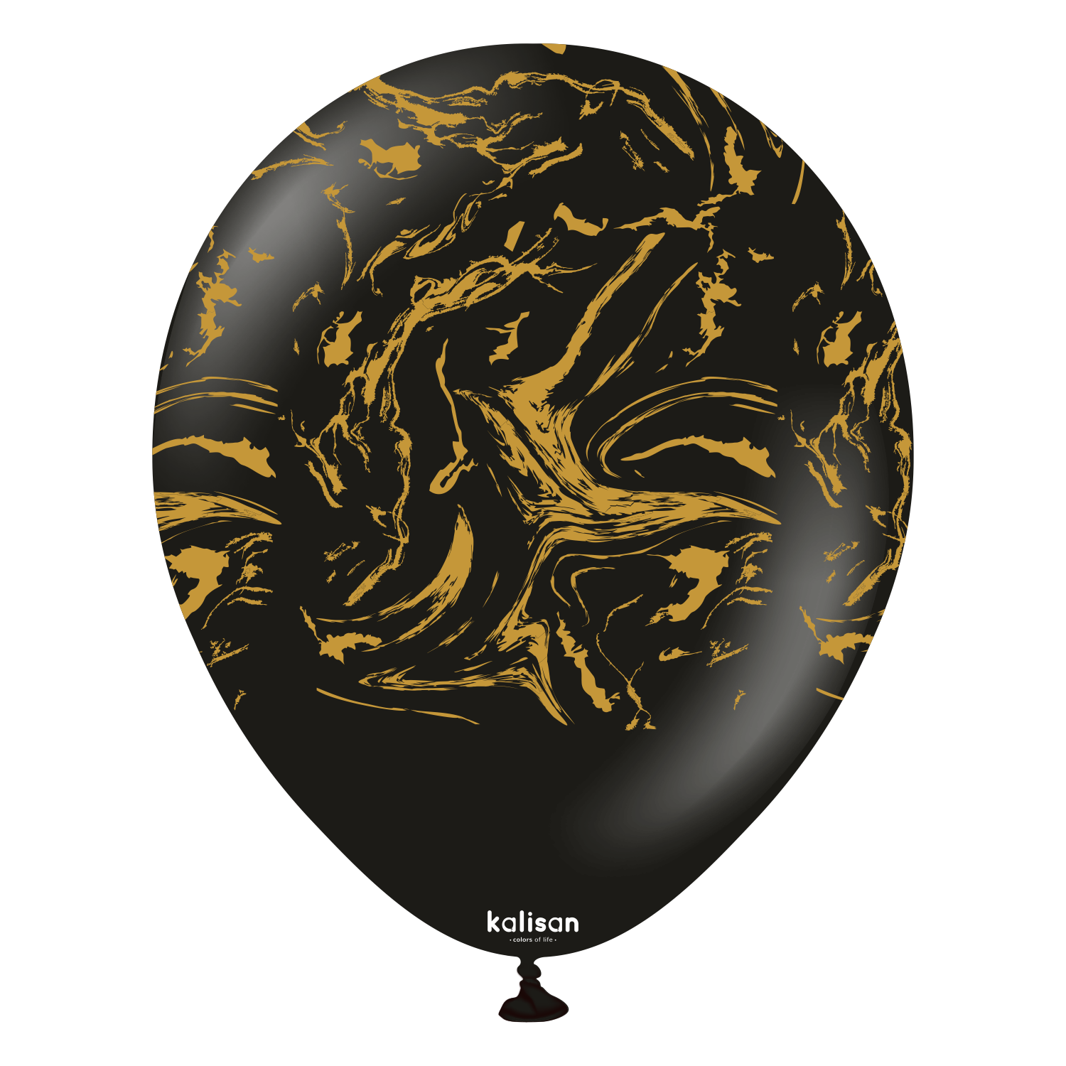 kalisan-space-nebula-nebula-black-luftballons-25er-gold image 1