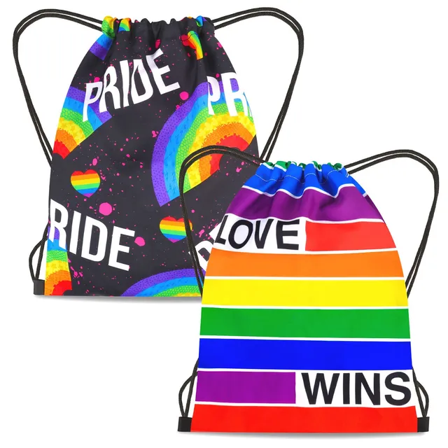 howaf-gift-bags-pride-turnbeutel-regenbogen-nylon-2-st-ck image 1