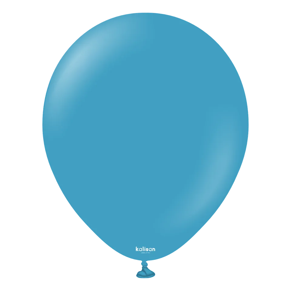 kalisan-retro-colors-tiefblau-luftballons-12-zoll-25-st-ck-matt image 1