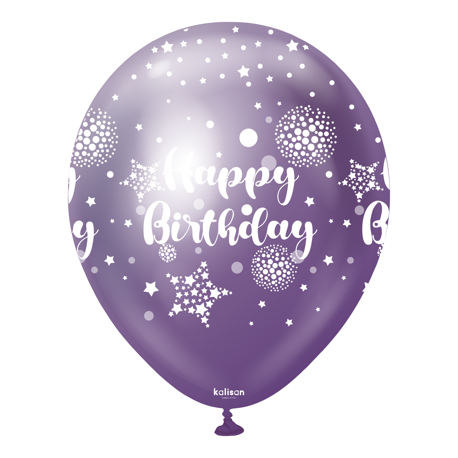 kalisan-happy-birthday-mirror-luftballons-25-stk-12-bunt image 3