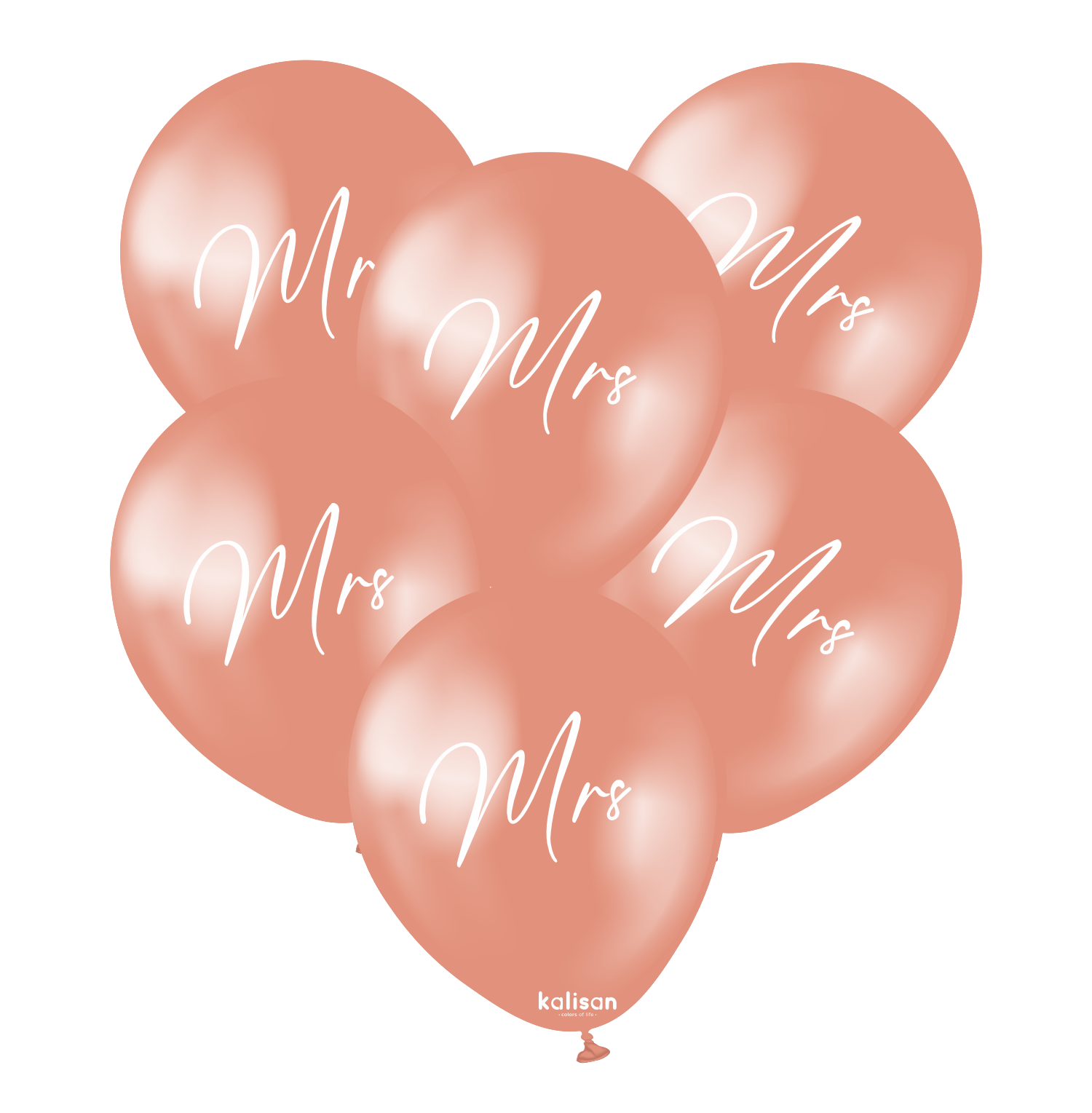 kalisan-wedding-mrs-luftballons-12-zoll-25-st-ck-rosegold image 1