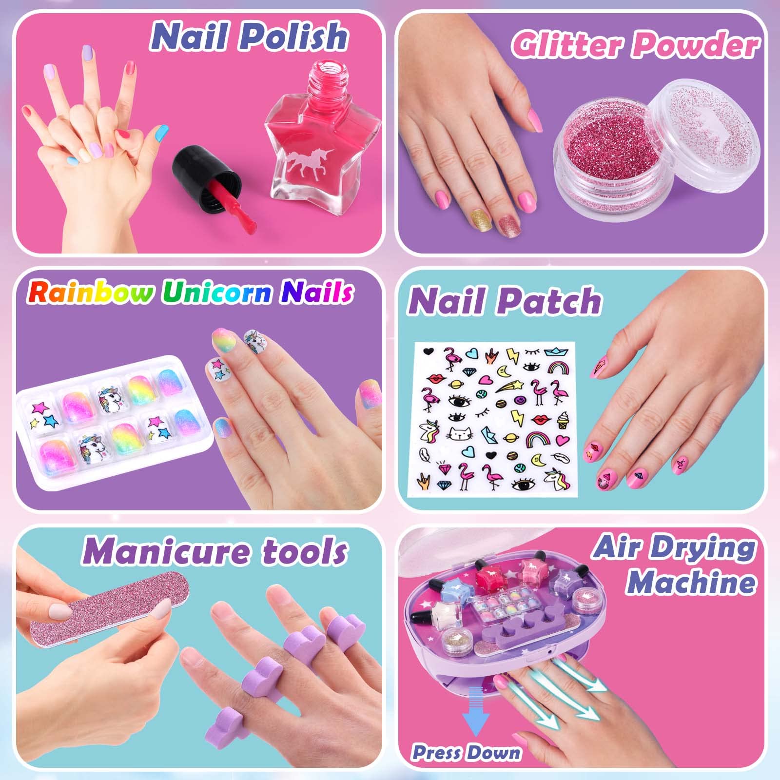 tacobear-nagelstudio-m-dchen-nagellack-set-geschenk-6-10 image 2