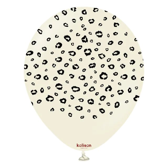 kalisan-safari-leopard-white-sand-luftballons-12-zoll-25-st-ck image 1