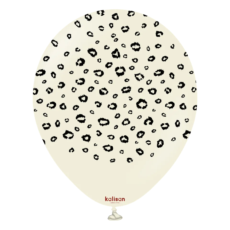 kalisan-safari-leopard-white-sand-luftballons-12-zoll-25-st-ck image 1