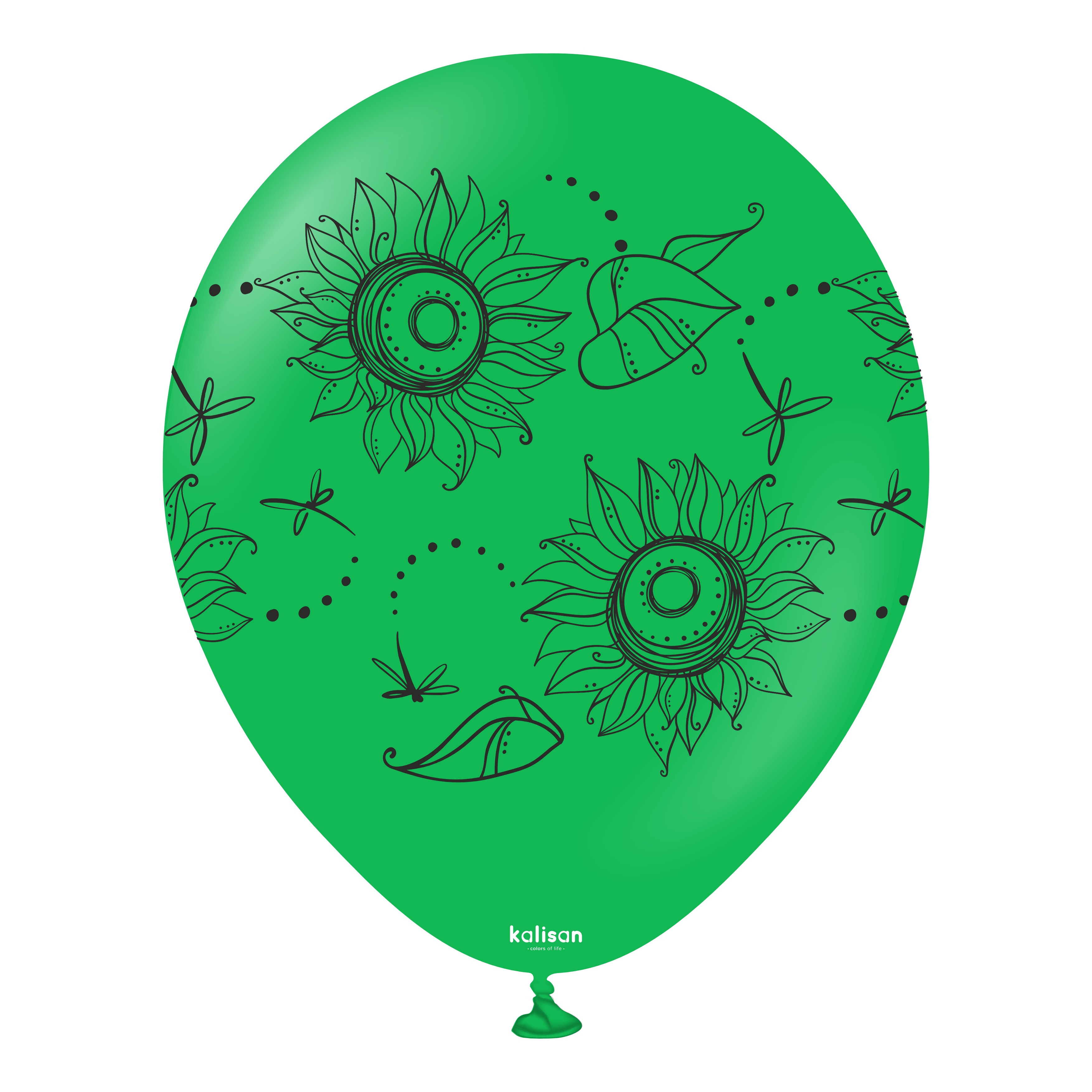 kalisan-fruits-sunflower-luftballons-12-zoll-25-st-ck-blumen image 2