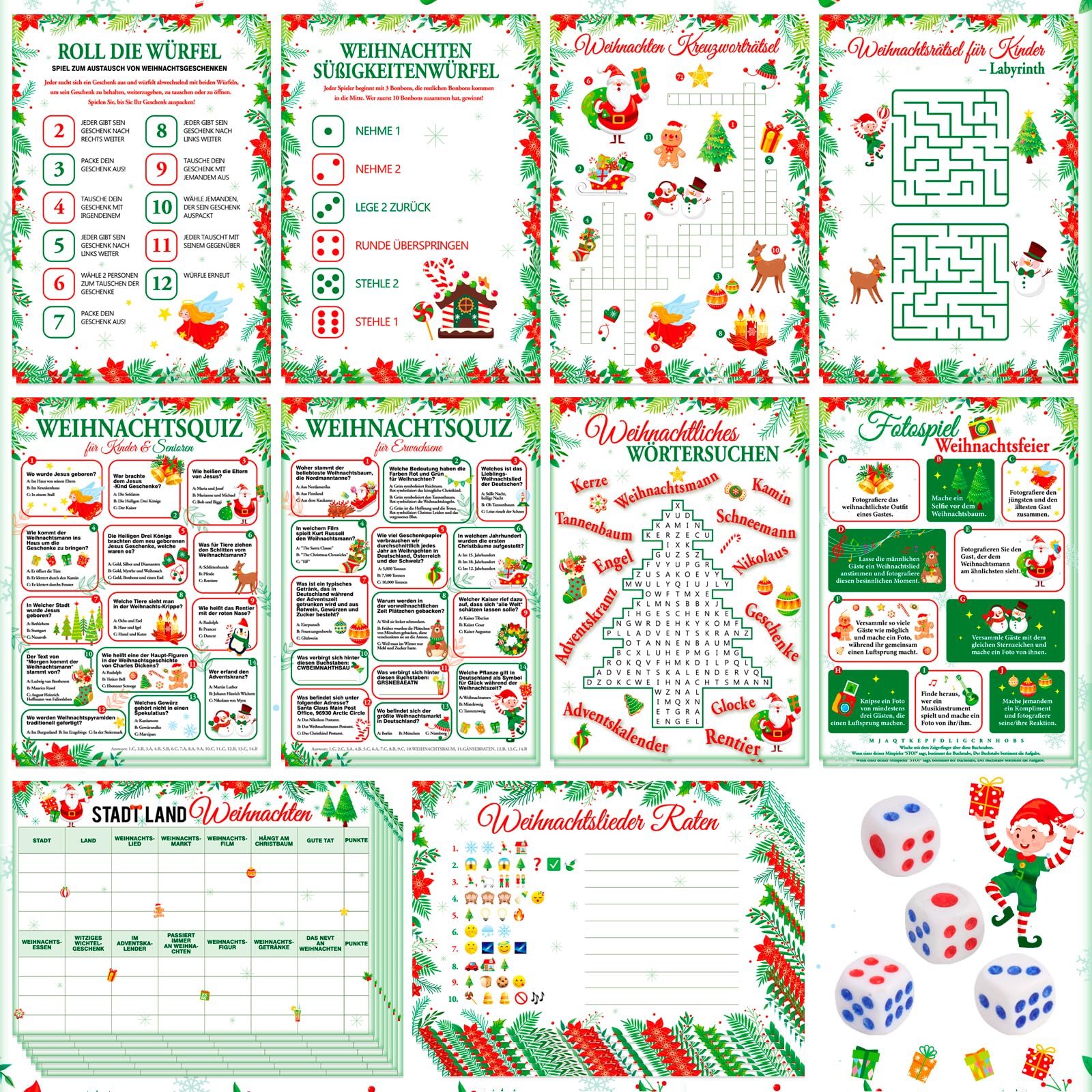 howaf-spielblock-stadt-land-weihnachten-20-blatt-a4 image 8