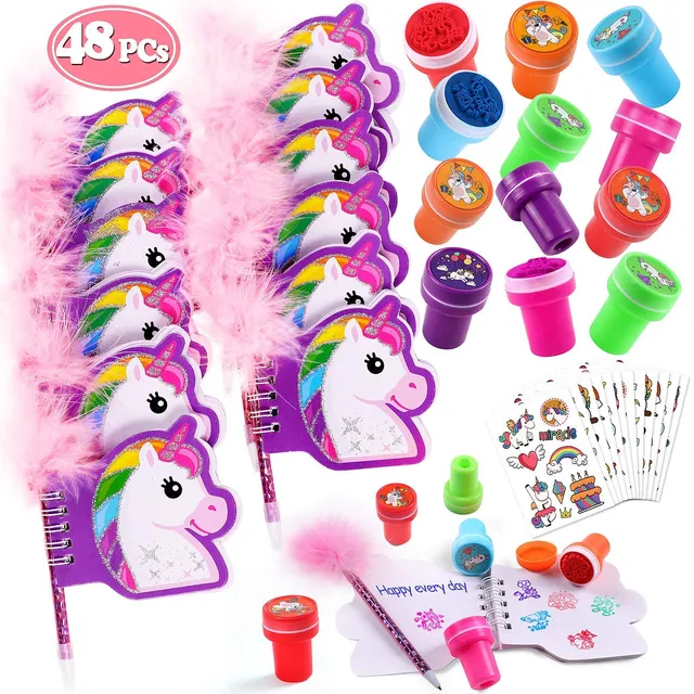 tacobear-party-favors-einhorn-mitgebsel-48-teile-kindergeburtstag image 1