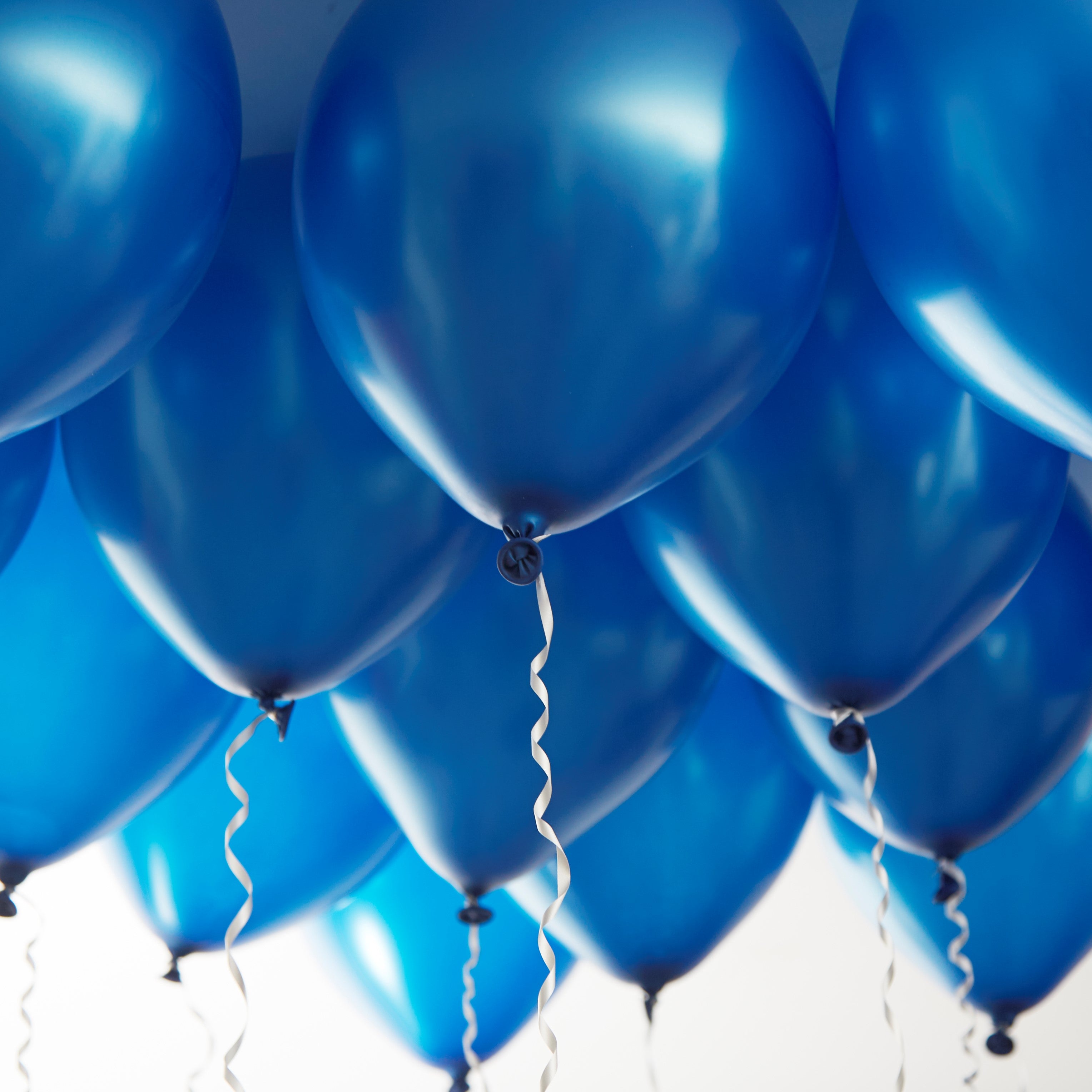 green-paw-metallic-balloons-luftballons-blau-25-st-ck-helium image 2