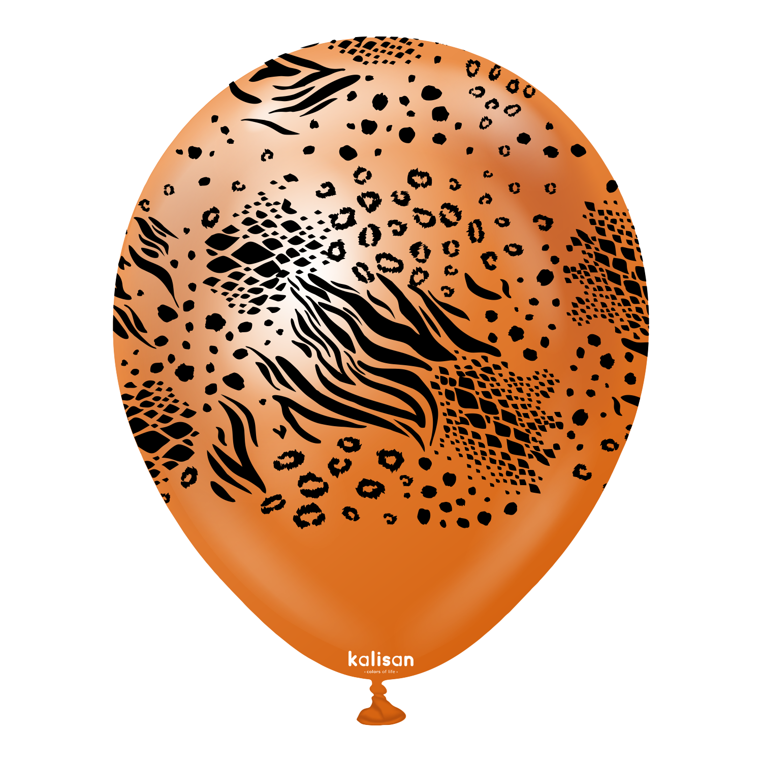 kalisan-safari-theme-mutant-mirror-copper-luftballon-25-st-ck image 1