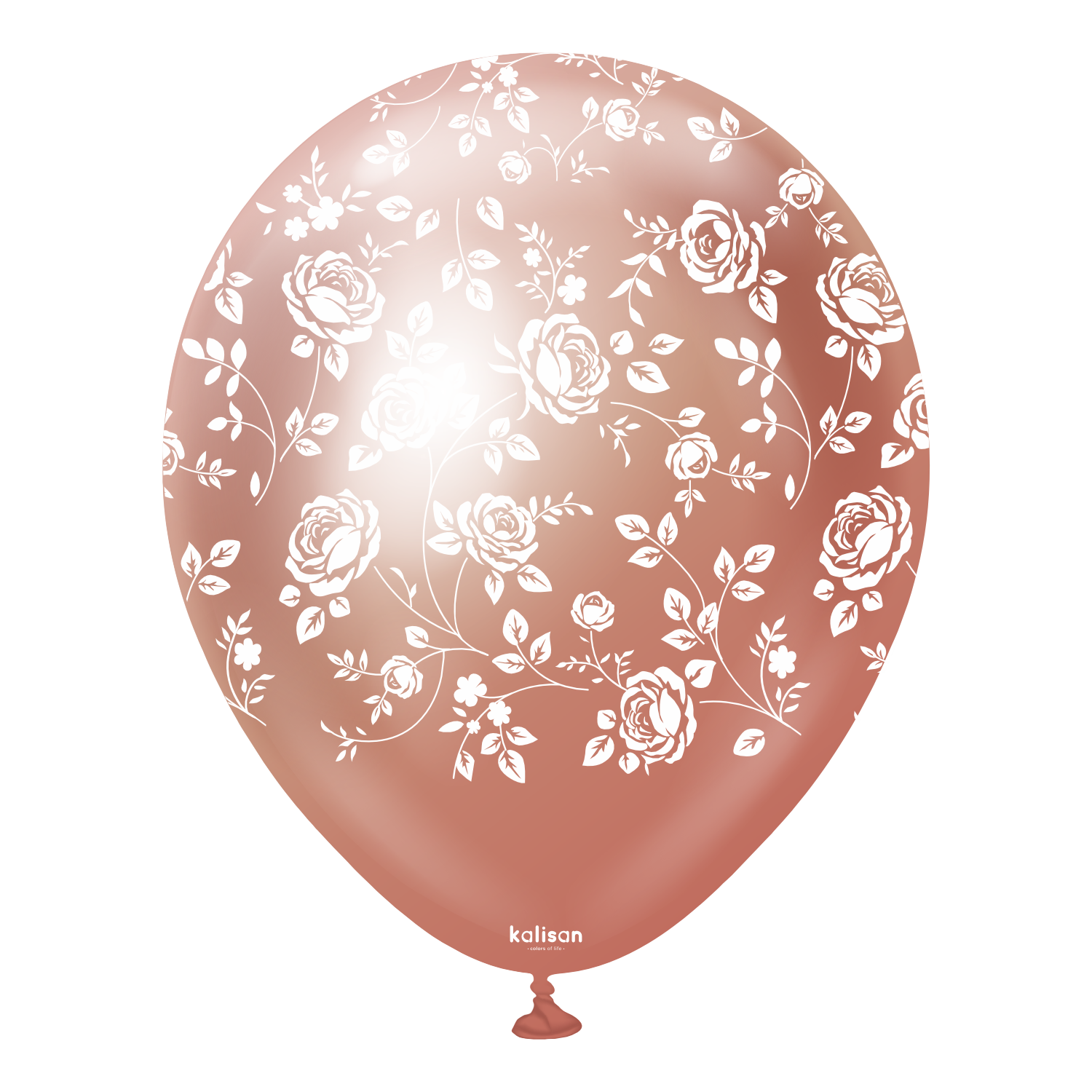 kalisan-damask-rose-luftballon-12-25-st-ck-rosegold-transparent image 4