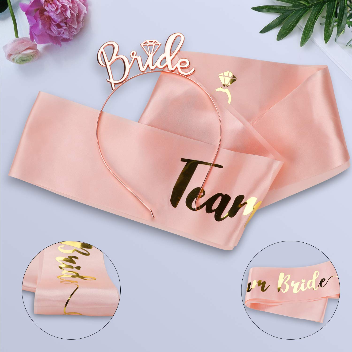 howaf-jga-set-ros-gold-sch-rpe-bride-to-be-team-braut-krone image 4