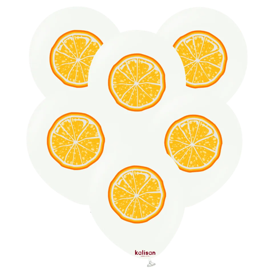 kalisan-fruits-plants-orange-luftballons-12-zoll-25-st-ck image 1