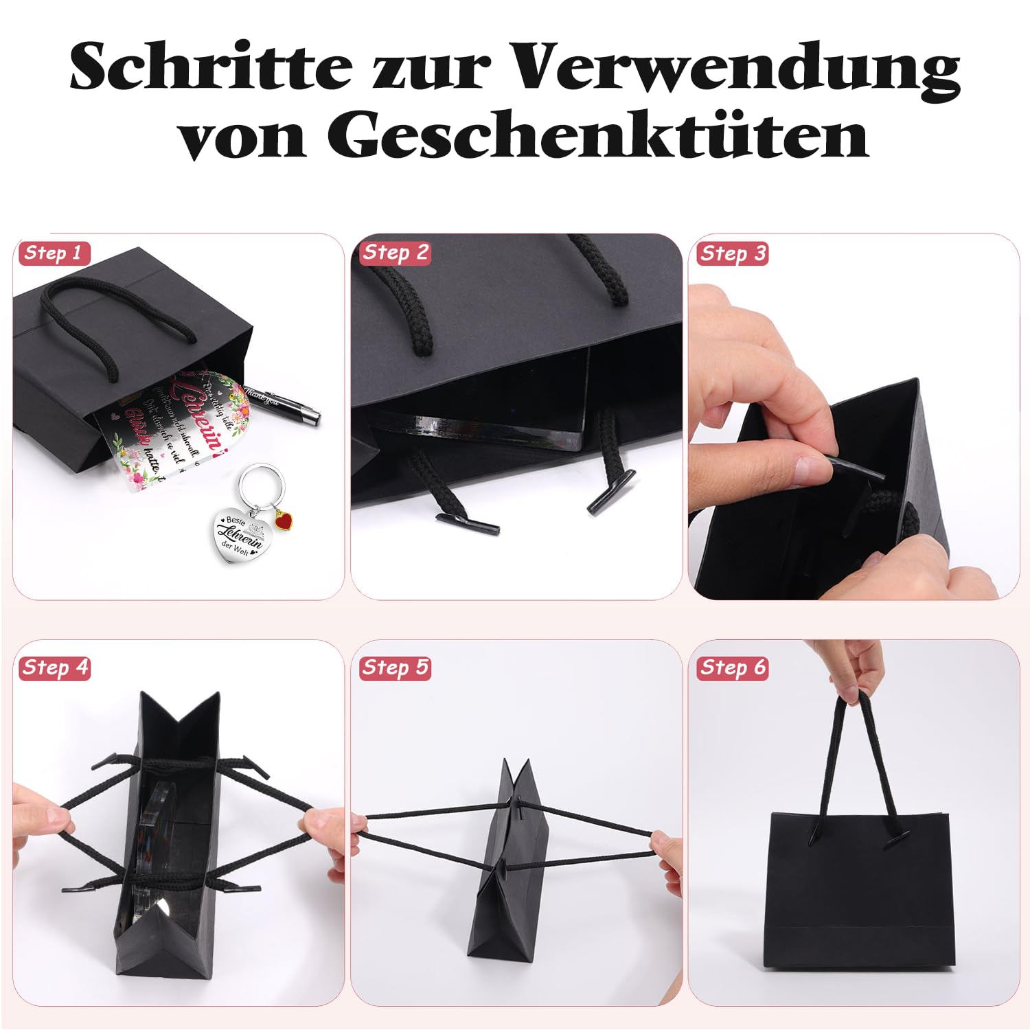 howaf-lehrerin-abschiedsgeschenk-set-herz-deko-3-teilig-gravur image 5