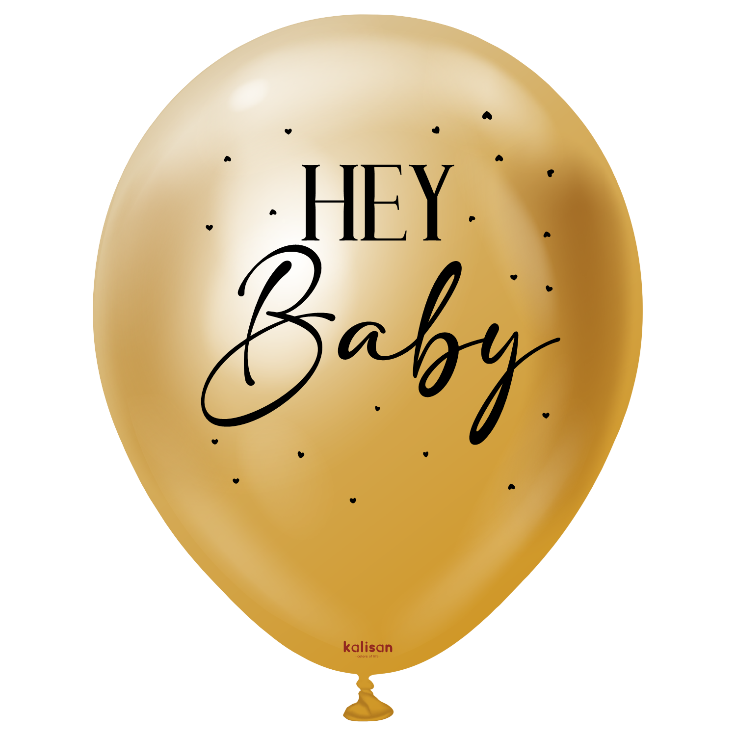 kalisan-gender-reveal-hey-baby-luftballons-mirror-gold-18-2-st-ck image 1