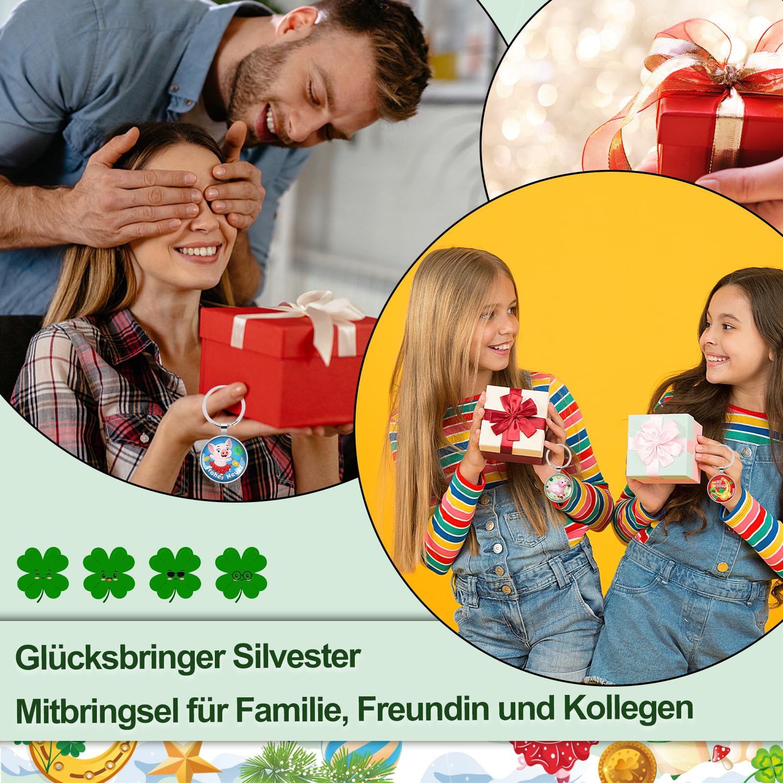 howaf-gl-cksbringer-silvester-2-schl-sselanh-nger-6er-karten image 5