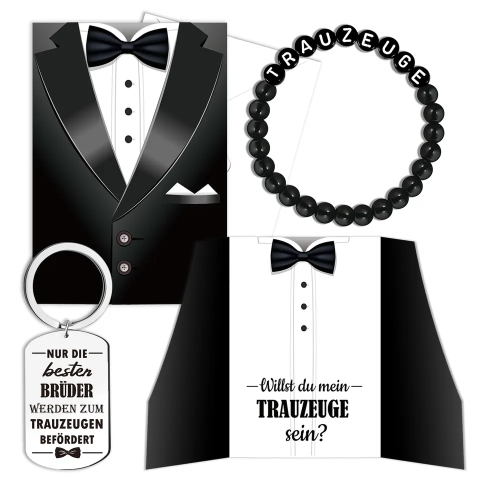 howaf-trauzeuge-fragen-set-geschenkset-3-teilig-mit-karte image 1