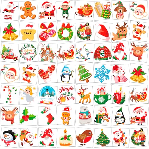 howaf-weihnachtstattoos-kinder-96-blatt-kindertattoos-weihnachtsmotive image 8