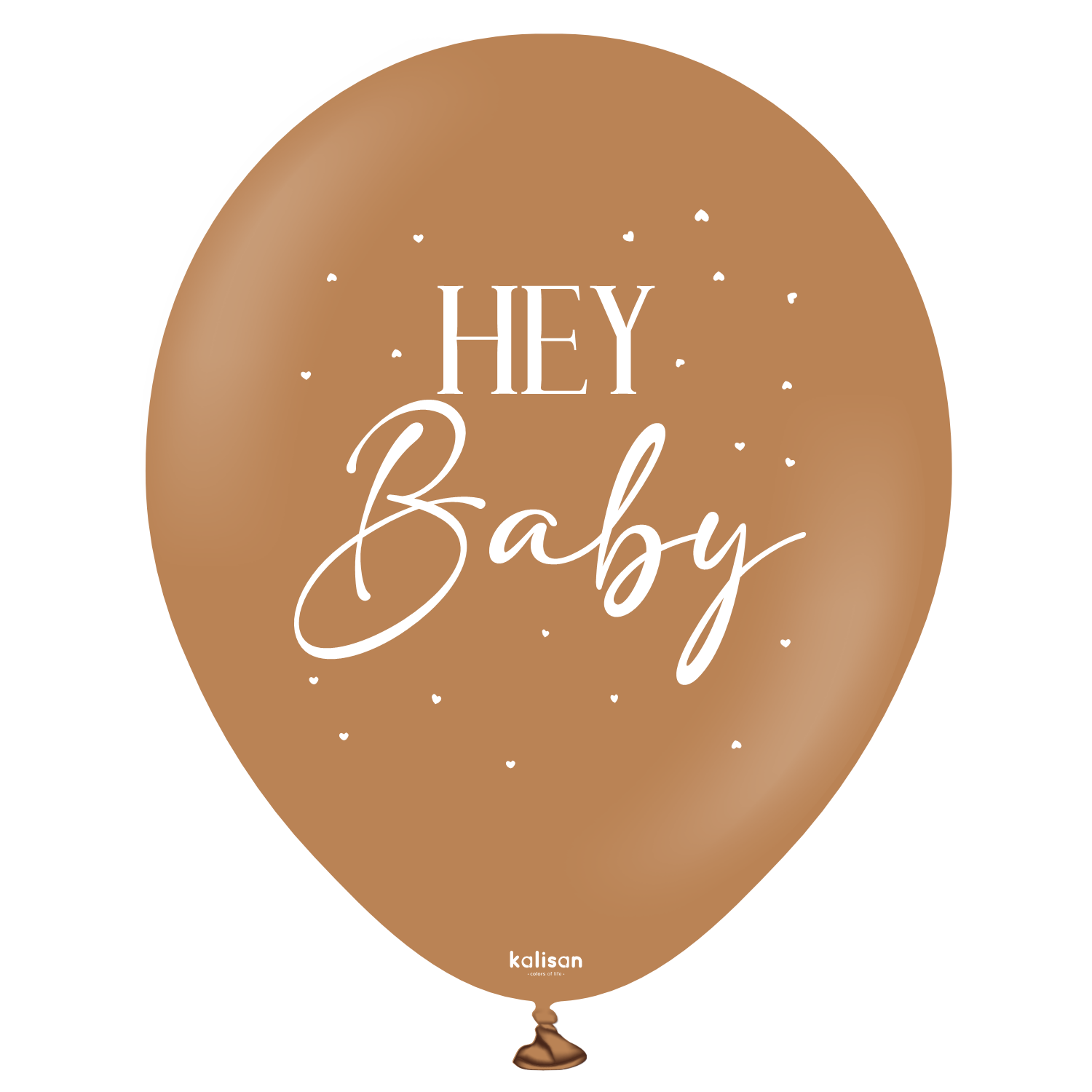 kalisan-gender-reveal-hey-baby-luftballon-18-2-stk-beige image 1