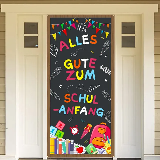howaf-einschulung-banner-stoff-185x90cm-schulanfang-deko image 1
