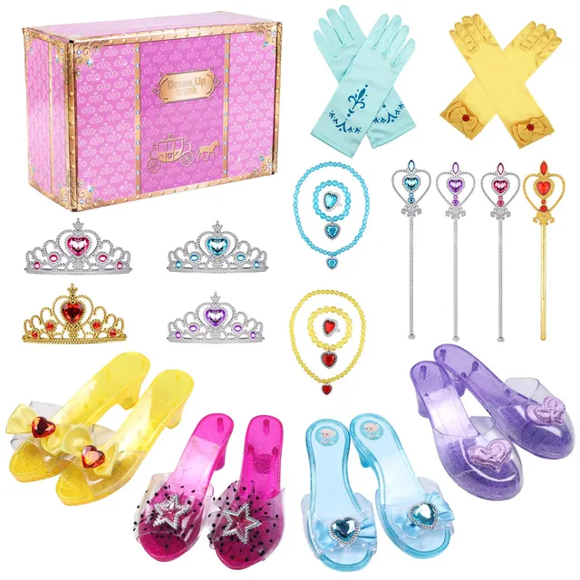 tacobear-prinzessin-kost-m-zubeh-r-set-schuhe-3-6-jahre image 1