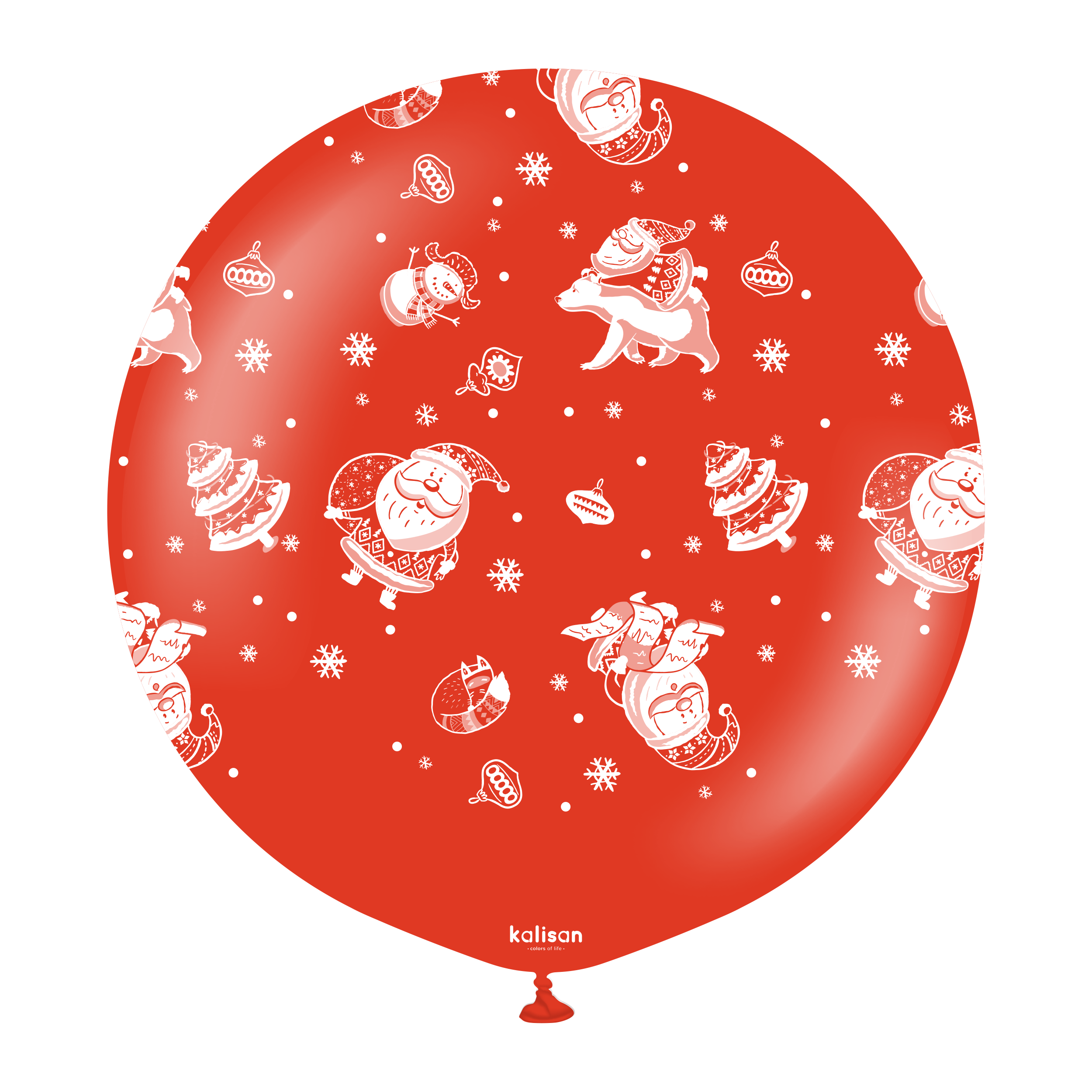 kalisan-new-year-christmas-24-santa-claus-red-luftballon image 1