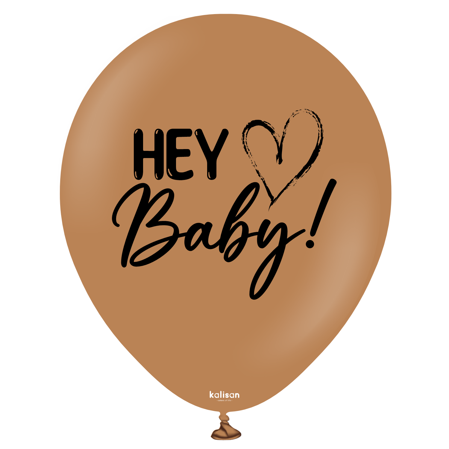 kalisan-gender-reveal-hey-baby-luftballon-18-2-stk-braun-2 image 1