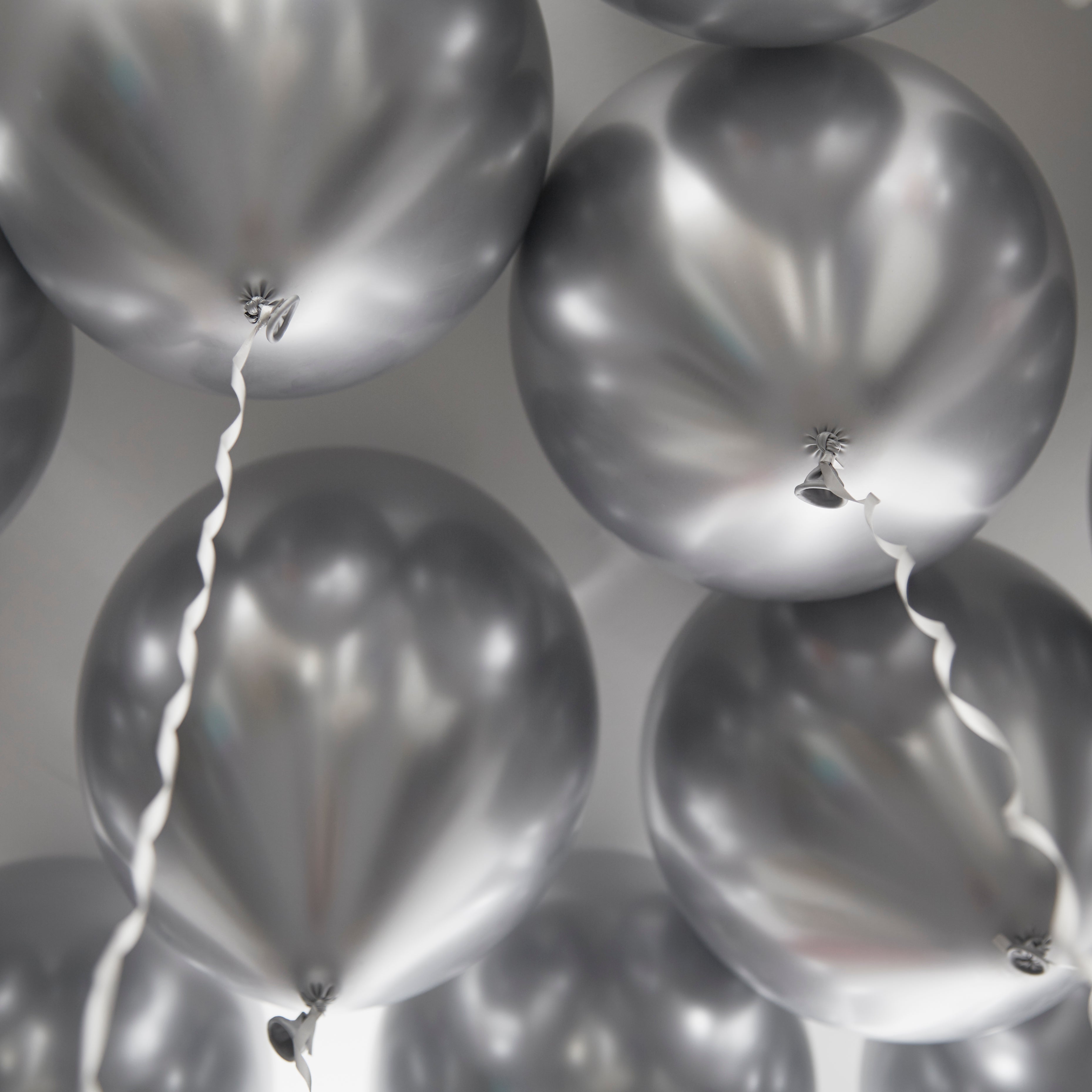 green-paw-glossy-balloons-luftballons-silber-50-st-ck-gl-nzend image 4