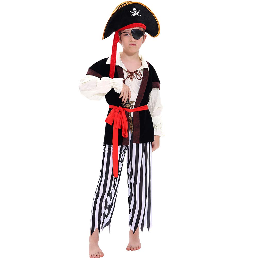 tacobear-costume-piratenkost-m-kinder-jungen-mit-zubeh-r image 2