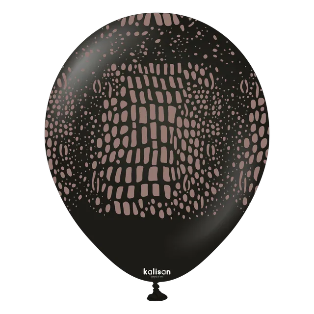 kalisan-safari-crocodile-black-luftballons-25-st-ck-12-zoll image 1