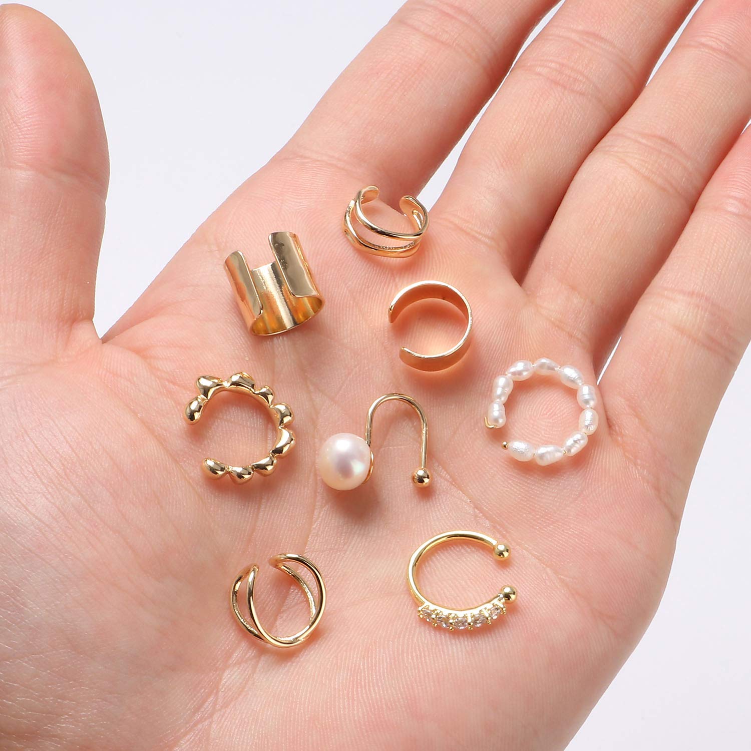 tacobear-ear-cuff-gold-8-st-ck-ohrmanschette-ohne-piercing image 5