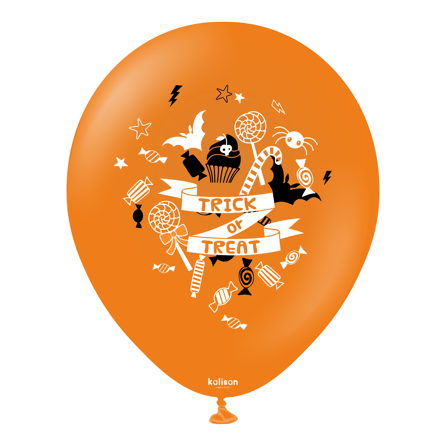 kalisan-halloween-ha-ha-happy-halloween-luftballons-25-st-ck-orange image 2