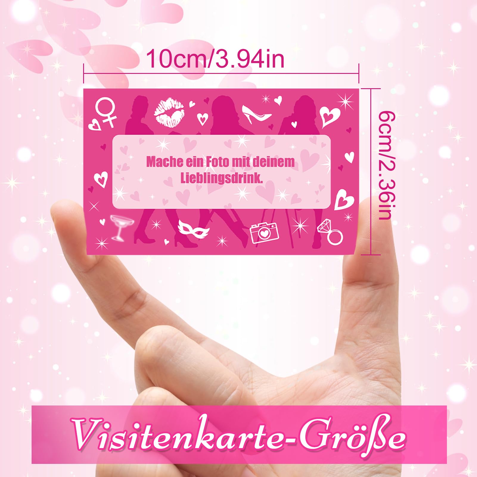 howaf-jga-fotospiel-selfie-spiel-50-karten-fotoaufgaben-rosa image 3