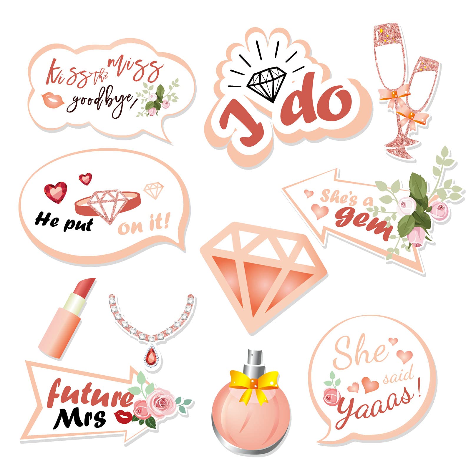 howaf-jga-foto-requisiten-40er-set-photobooth-rose-gold image 3