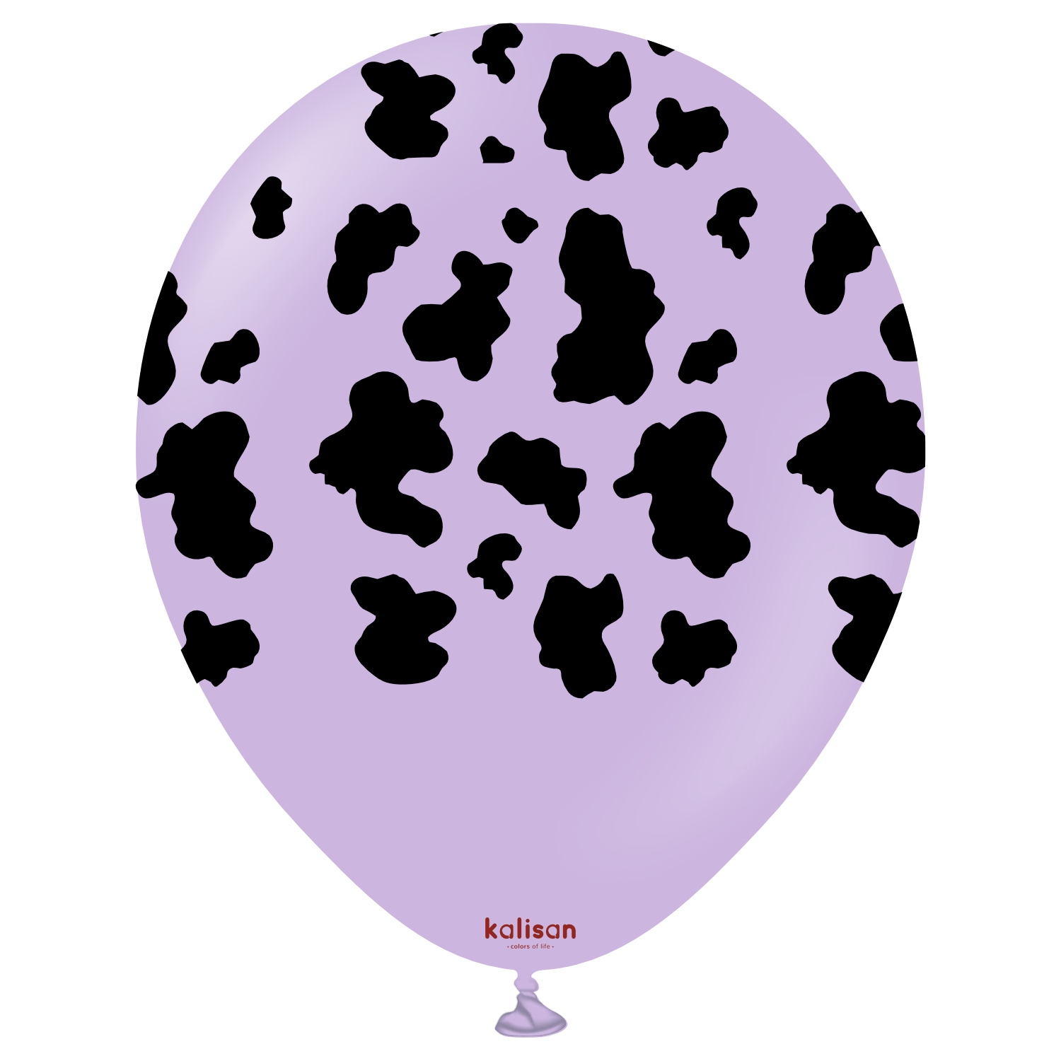 kalisan-safari-cow-lilac-luftballons-12-zoll-25-st-ck-lila image 1
