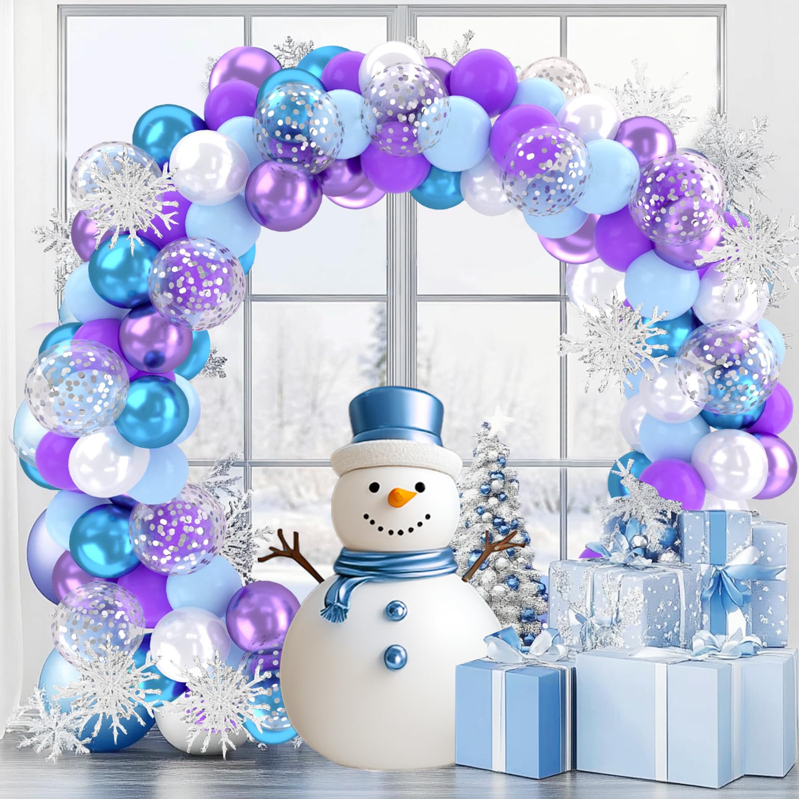 qifu-luftballons-blau-lila-wei-52-st-ck-12-zoll-konfetti image 7