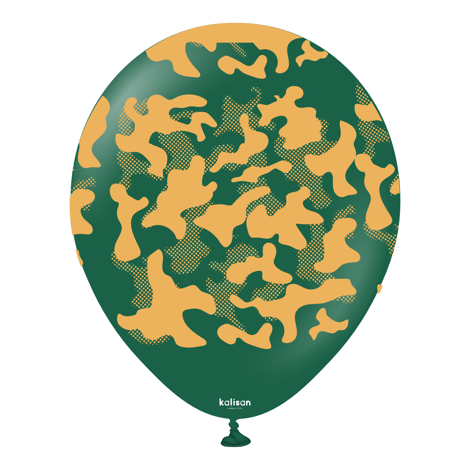 kalisan-party-camouflage-luftballon-30-cm-25-st-ck-golddruck image 2