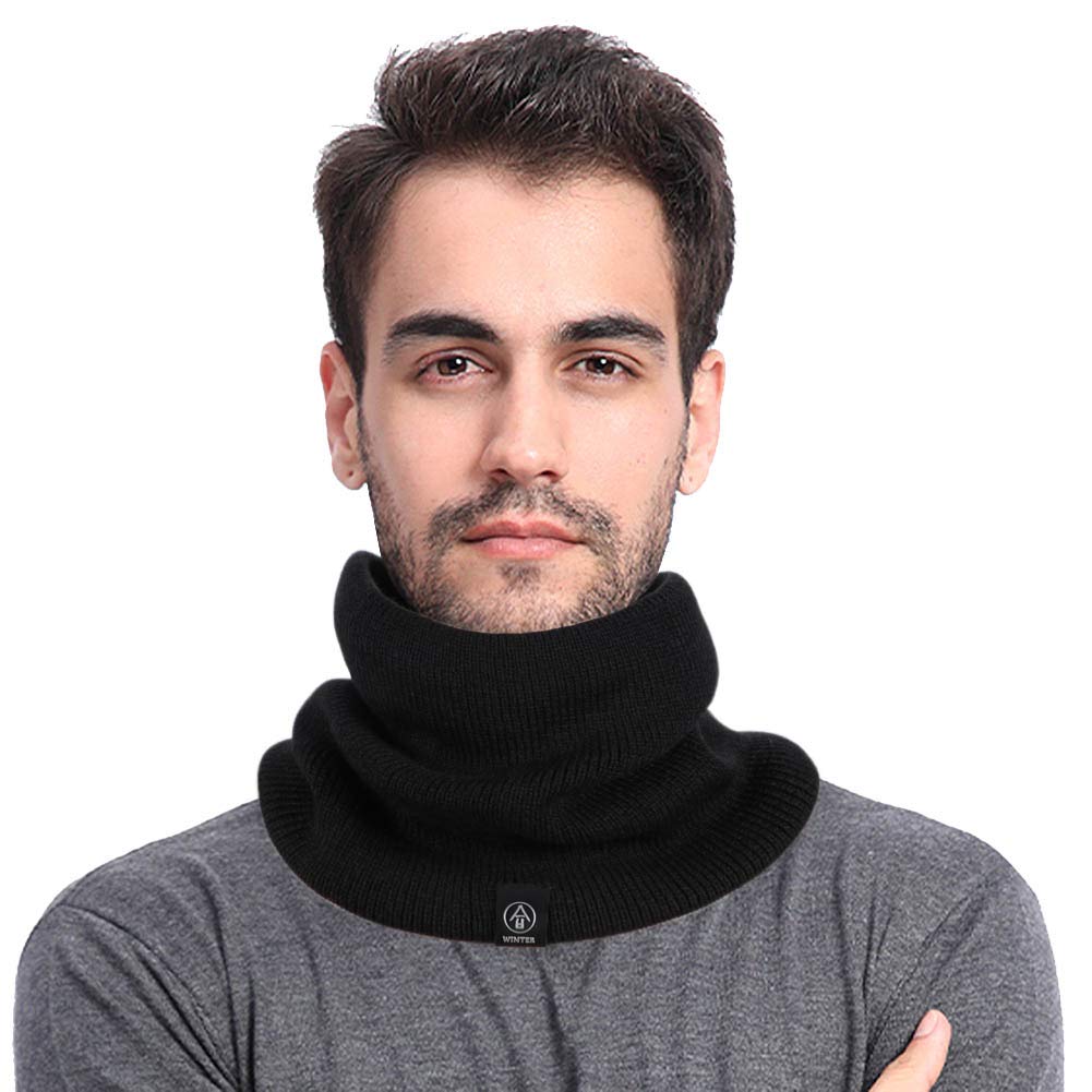tacobear-accessories-loop-schal-fleece-2er-set-schwarz-winter image 2