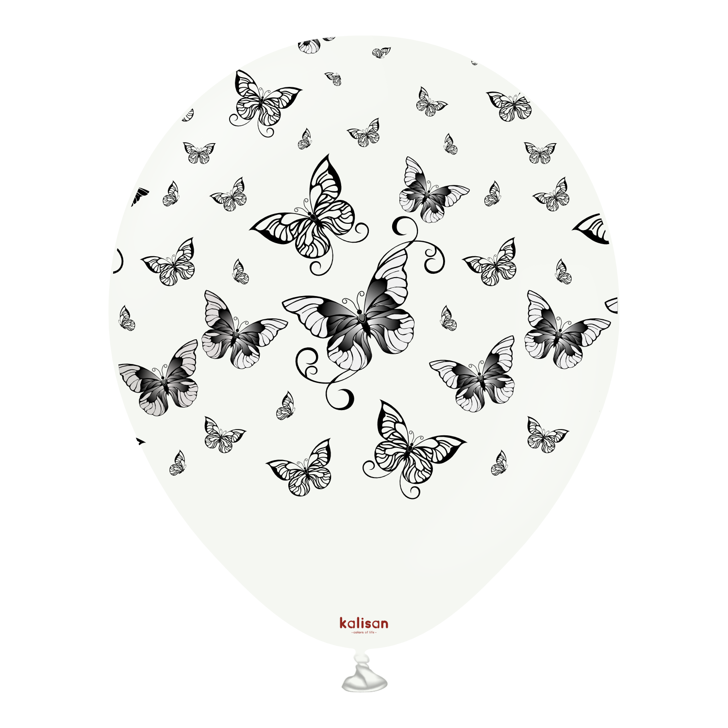 kalisan-animals-b-w-butterflies-luftballons-25-st-ck image 3